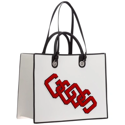 Shop Gcds College Tote Bag In White