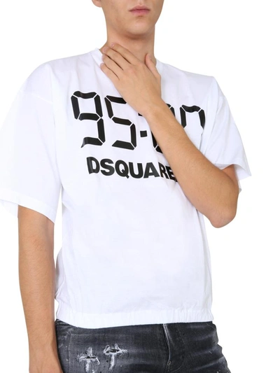 Shop Dsquared2 Crew Neck T-shirt In White