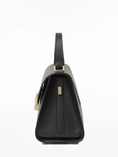 Shop Valextra Iside Mini Tote Bag In Black