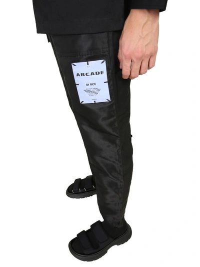 Shop Mcq By Alexander Mcqueen Cargo Pants In Black