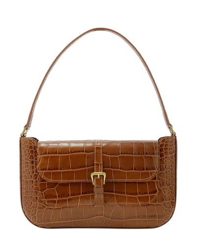 Shop By Far Miranda Shoulder Bag In Brown