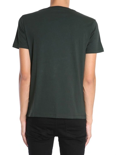 Shop Etro Round Neck T-shirt In Green