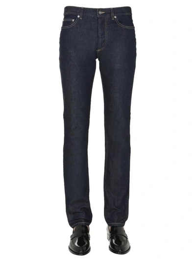 Shop Givenchy Slim Fit Jeans In Blue