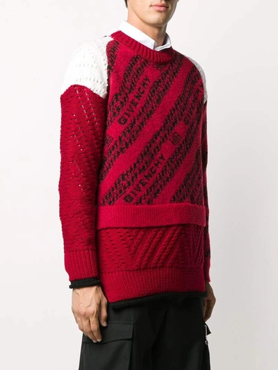 Shop Givenchy Sweaters Red
