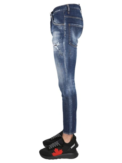 Dsquared2 Jeans Skater Fit In Blue | ModeSens