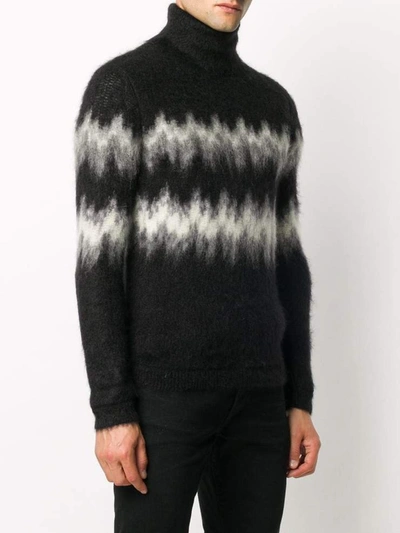 Shop Saint Laurent Sweaters Black