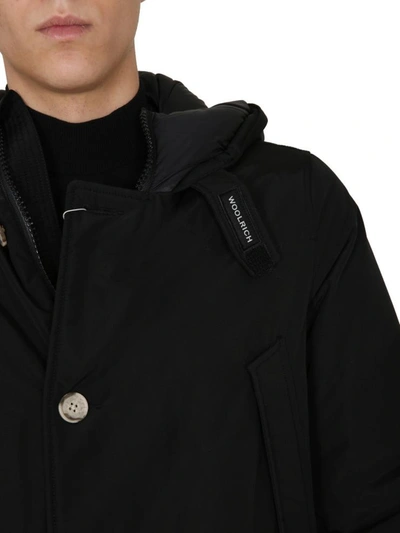 Shop Woolrich "arctic" Down Jacket In Black