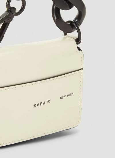 Shop Kara Bike Chain Wallet In White