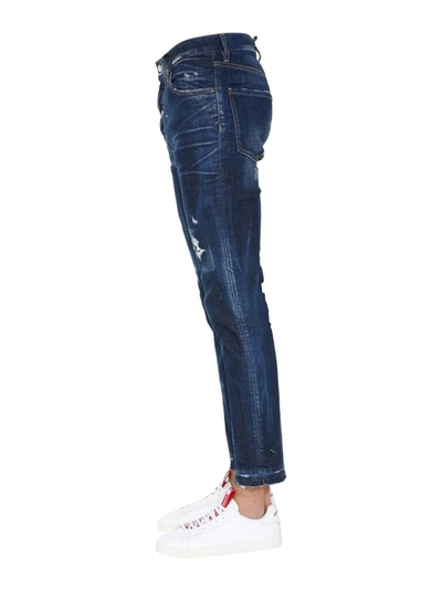 Shop Dsquared2 "sexy Mercury" Jeans In Blue