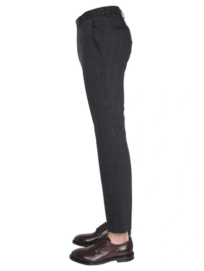 Shop Hugo Boss "heiron204" Trousers In Charcoal
