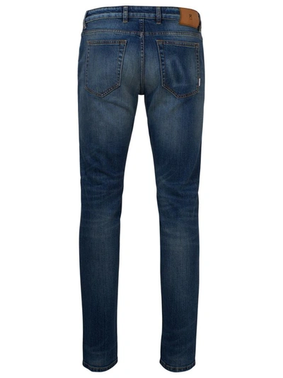 Shop Pt05 Jeans Slim Vintage Blu In Blue