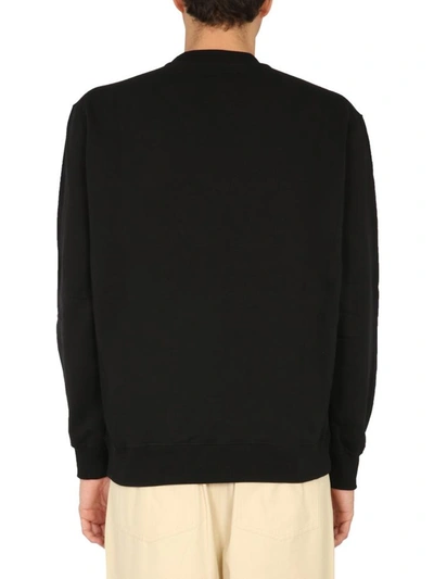 Shop Opening Ceremony Crew Neck Sweatshirt In Black