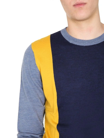 Shop Jw Anderson Crew Neck Sweater In Blue