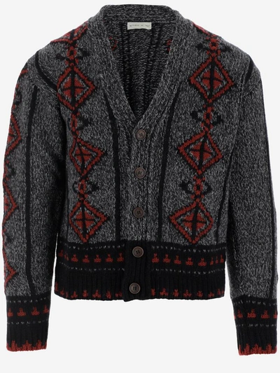 Shop Etro Sweaters In Grigio