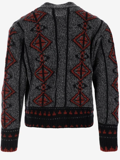 Shop Etro Sweaters In Grigio
