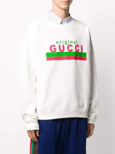 Shop Gucci Sweaters In Bianco