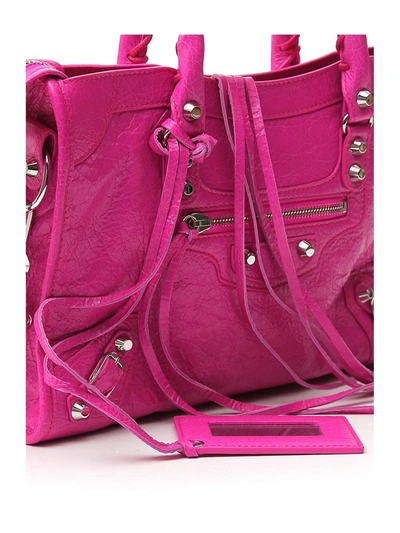 Shop Balenciaga Classic City Small Tote Bag In Pink