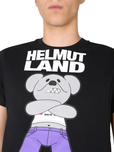 Shop Helmut Lang Crew Neck T-shirt In Black