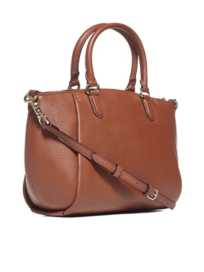 Shop Coach Elise Satchel Bag In Brown