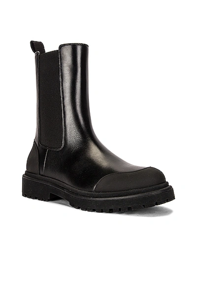 Shop Moncler Patty Chelsea Boot In Black