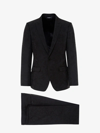 Shop Dolce & Gabbana Suit In Black