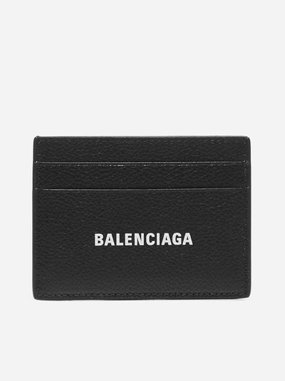 Shop Balenciaga Portacarte Cash In Pelle