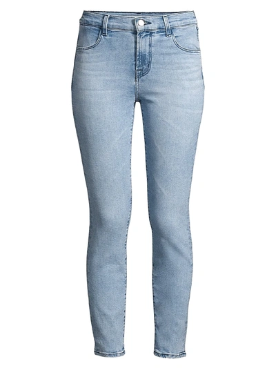 Shop J Brand Women's Alana High-rise Crop Skinny Jeans In Soul