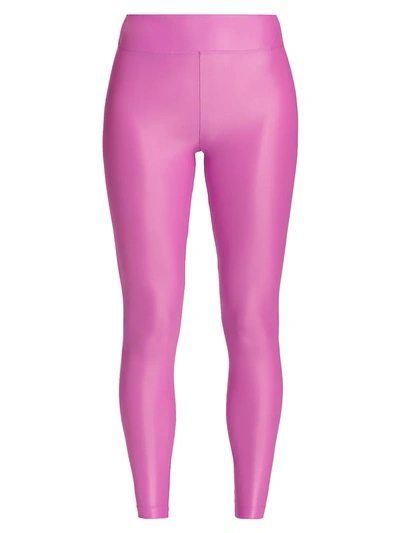 Shop Koral Lustrous High-rise Leggings In Wild Orchid