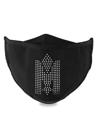 Shop Mackage Adjustable Face Mask In Black