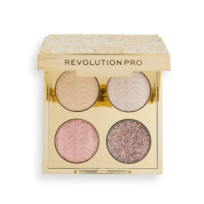 Shop Revolution Beauty Crystal Eye Quad - Gold Crystal 0.8g