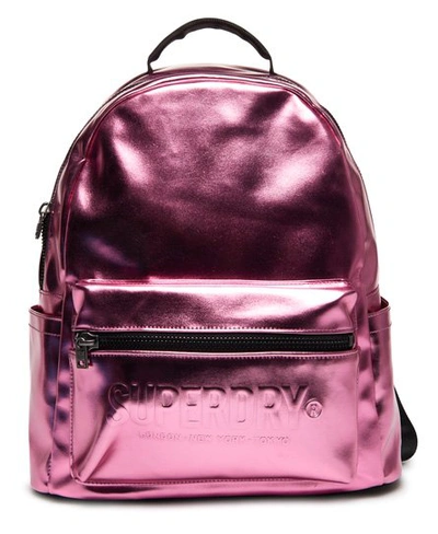 Shop Superdry Midi Backpack In Pink