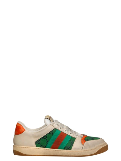 Shop Gucci Screener Gg Sneaker In Multicolour
