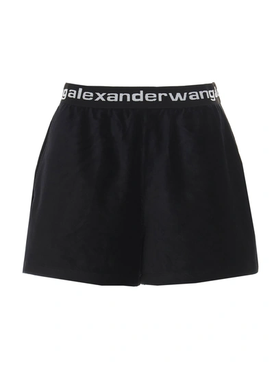Shop Alexander Wang T T By Alexander Wang Pants In Black
