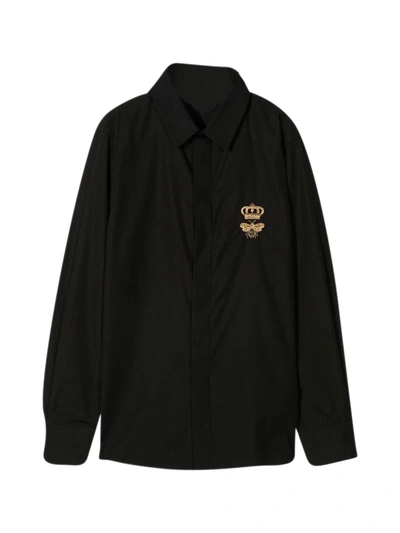 Shop Dolce & Gabbana Black Shirt In Nero