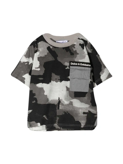Shop Dolce & Gabbana Camouflage T-shirt