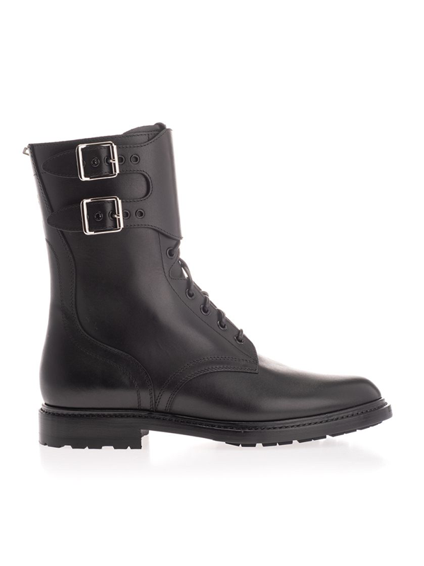 Celine C Line Men's 334613171c38no Black Leather Ankle Boots | ModeSens