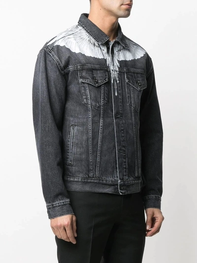 Shop Marcelo Burlon County Of Milan Marcelo Burlon Jackets In Black Whit