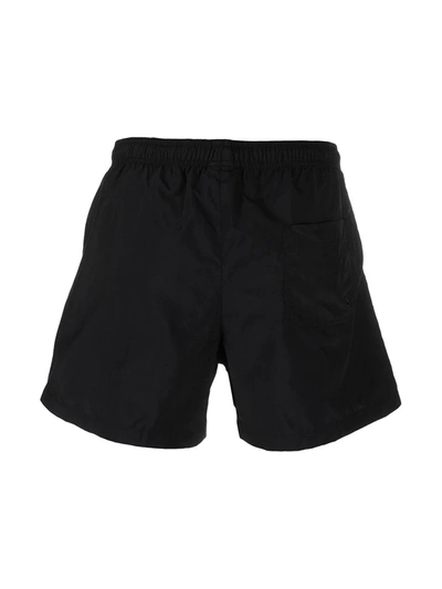 Shop Marcelo Burlon County Of Milan Marcelo Burlon Shorts In Black Whit