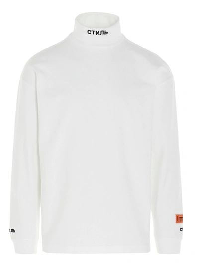 Shop Heron Preston Ctnmb T-shirt In White