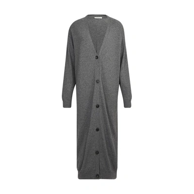 Shop The Row Armando Cardigan In Cashmere In Gris Fonce