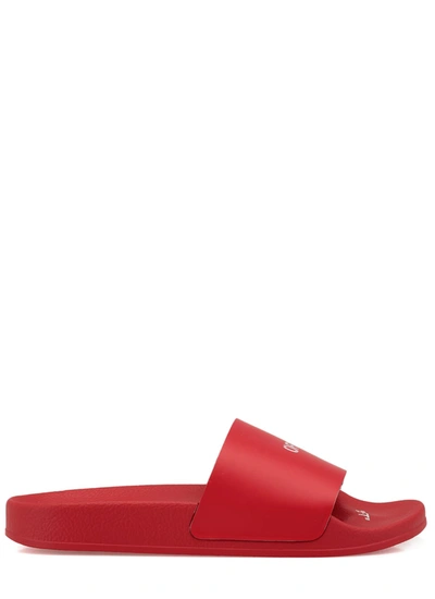 Shop Off-white Pool Slides In Red White