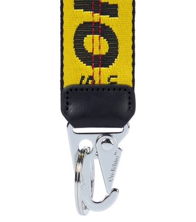 Shop Off-white Industrial Keyring In Yellow