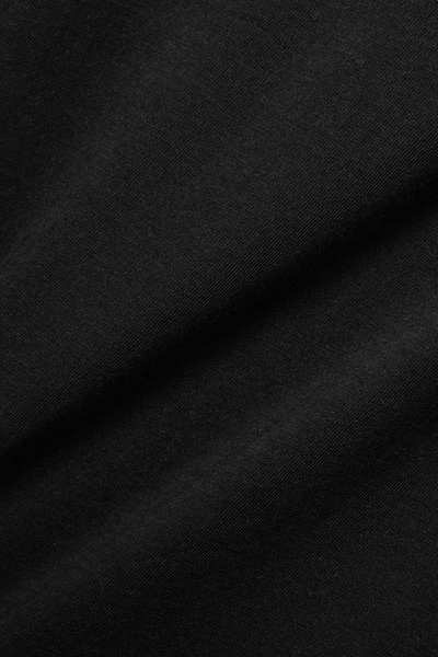 Shop Skin + Net Sustain Calyn Organic Pima Cotton-jersey Chemise In Black
