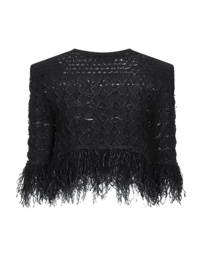 Shop Balmain Sweaters In Black