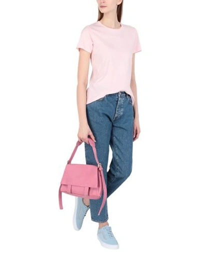 Shop Colorful Standard Woman T-shirt Pink Size Xl Organic Cotton