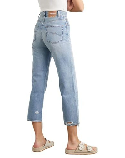 Pierce Cropped Distressed High-rise Straight-leg Jeans In Jinx