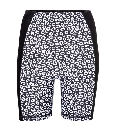 Shop Adam Selman Sport Contour High-rise Shorts In Black