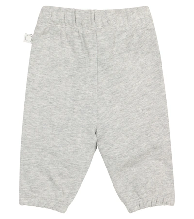 Shop Stella Mccartney Baby Cotton Trackpants In Grey