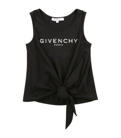 Shop Givenchy Kids Logo Knot Top (4-14 Years)