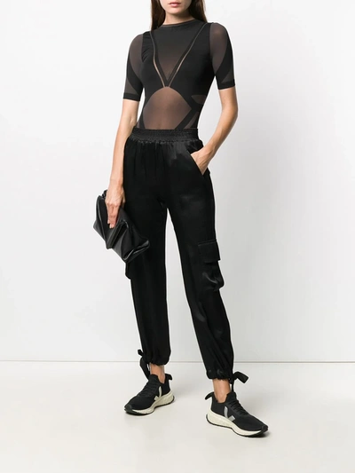 Buy Wolford X Adidas Sheer Motion Bodysuit In Black - Black & Nearly Black  At 29% Off